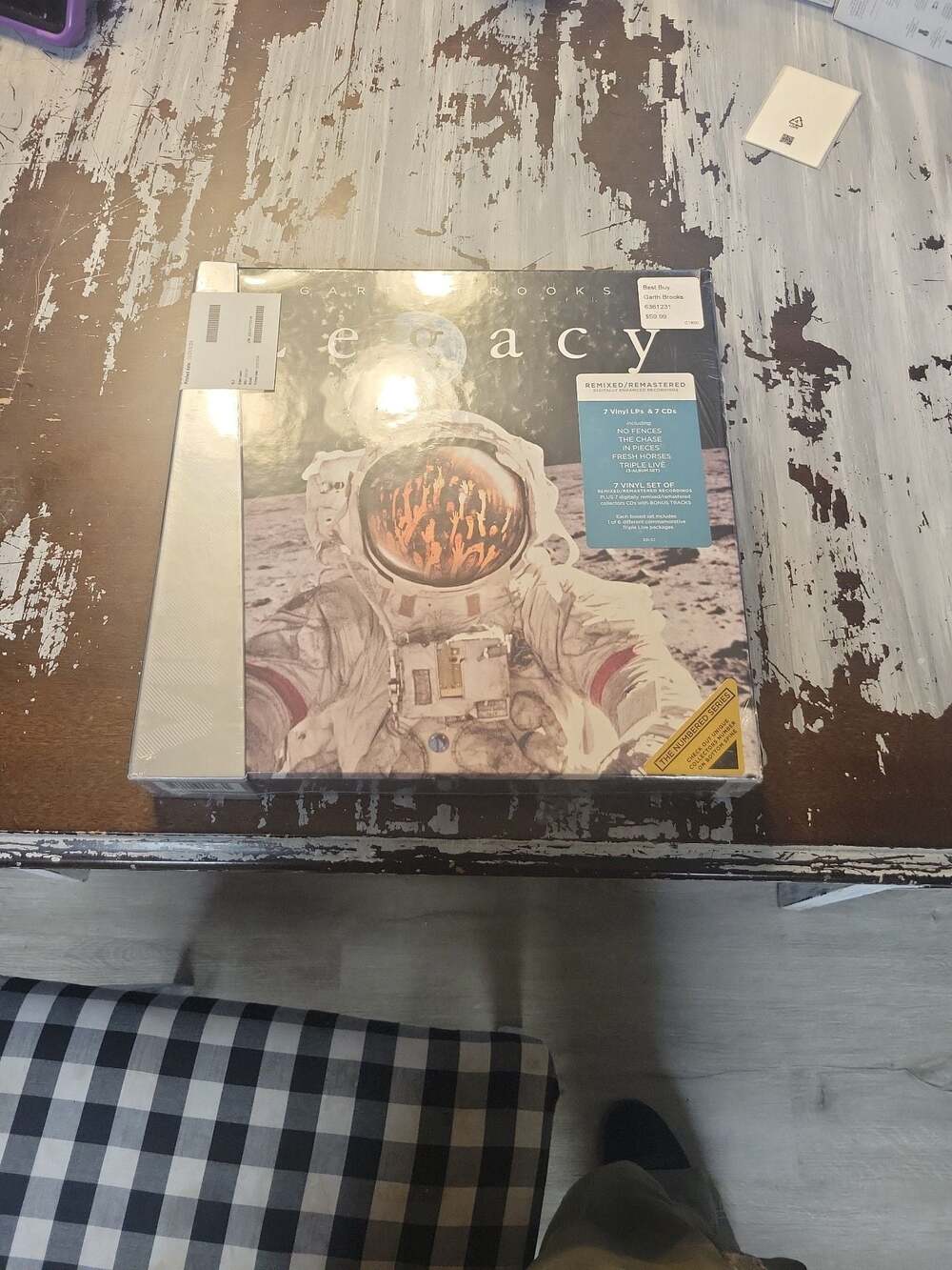 Garth Brooks Legacy Remixed/Remastered 7 Vinyl LPs & 7 CDs Boxed Set